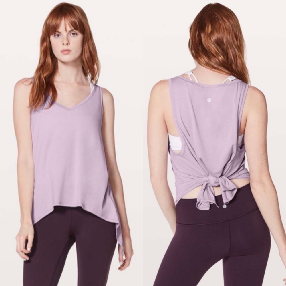 Lululemon Lavender Watch Me Flip Tank